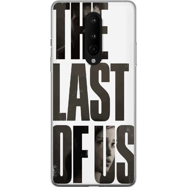 OnePlus 8 Gennemsigtig cover The Last of Us Ellie Joel Apokalypse Clickers TV-serie Fanart Dystopi Spilmotiv