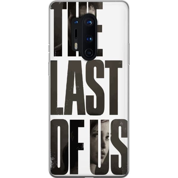 OnePlus 8 Pro Läpinäkyvä kuori The Last of Us Ellie Joel Apokalypsi Clickers TV-sarja Fanart Dystopia Pelimotiivi