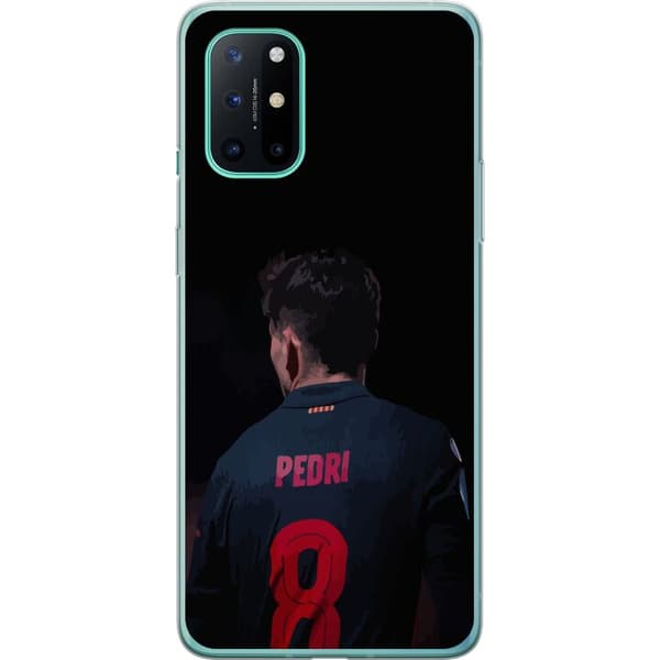 OnePlus 8T Läpinäkyvä kuori Pedri FC Barcelona Jalkapallo Espanjalainen Keskikenttäpelaaja Maali Urheilumotivaatio Fanit Lapset Nuoret