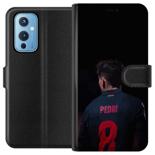 OnePlus 9 Plånboksfodral Pedri FC Barcelona Fotboll Spansk Mittfältare Mål Sportmotiv Fans Barn Ungdom