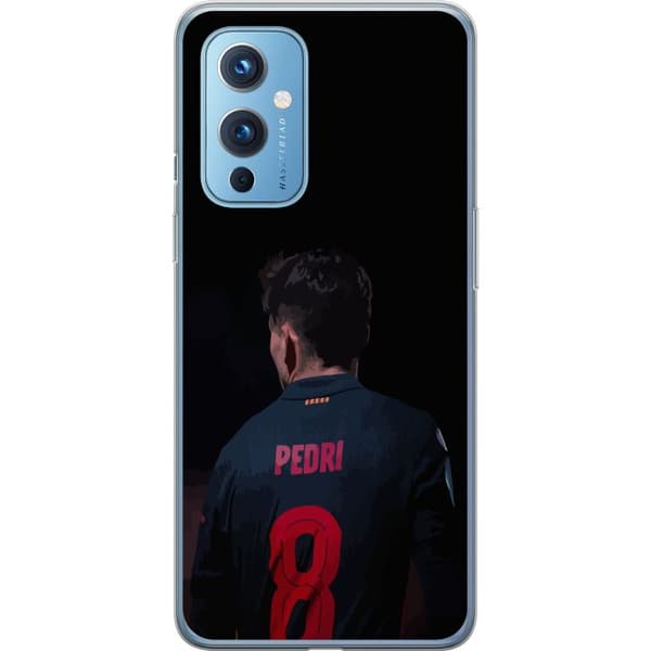 OnePlus 9 Läpinäkyvä kuori Pedri FC Barcelona Jalkapallo Espanjalainen Keskikenttäpelaaja Maali Urheilumotivaatio Fanit Lapset Nuoret
