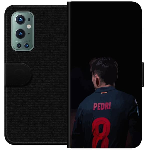 OnePlus 9 Pro Tegnebogsetui Pedri FC Barcelona Fodbold Spansk Midtbanespiller Mål Sportsmotivation Fans Børn Ungdom