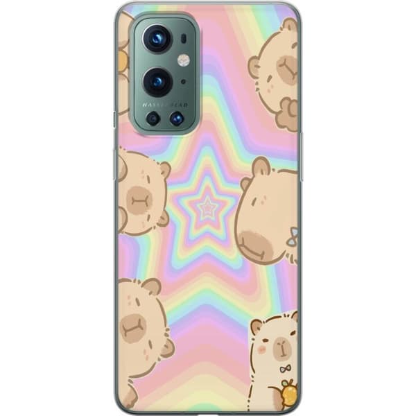 OnePlus 9 Pro Gennemsigtig cover Kawaii Capybara Galaxy Sød Anime Dyr Rummotiv Kawaii Trend Gave TikTok Design