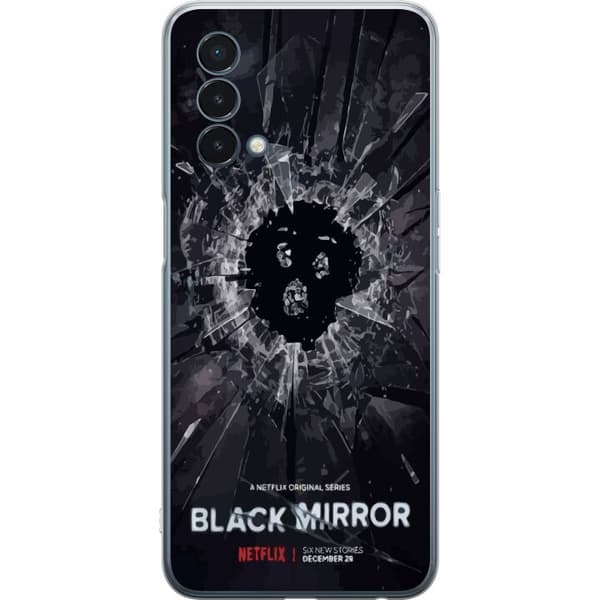 OnePlus Nord N200 5G Gjennomsiktig deksel Black Mirror Sci-Fi Netflix Serie Dystopi Teknologi Cyberpunk Mørkt TV Videospill Tema