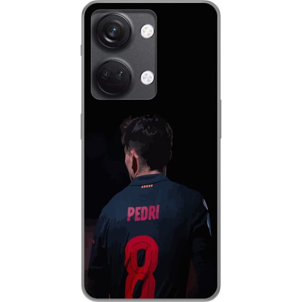 OnePlus Nord 3 Gjennomsiktig deksel Pedri FC Barcelona Fotball Spansk Midtbanespiller Mål Sportsmotivasjon Fans Barn Ungdom
