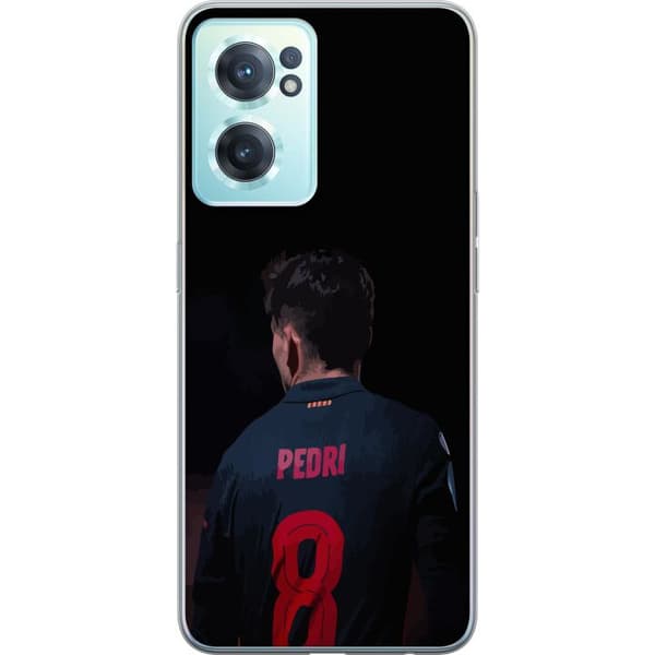 OnePlus Nord CE 2 5G Gjennomsiktig deksel Pedri FC Barcelona Fotball Spansk Midtbanespiller Mål Sportsmotivasjon Fans Barn Ungdom