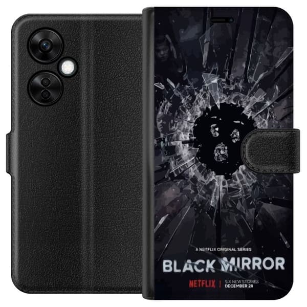 OnePlus Nord CE 3 Lite Lommeboketui Black Mirror Sci-Fi Netflix Serie Dystopi Teknologi Cyberpunk Mørkt TV Videospill Tema