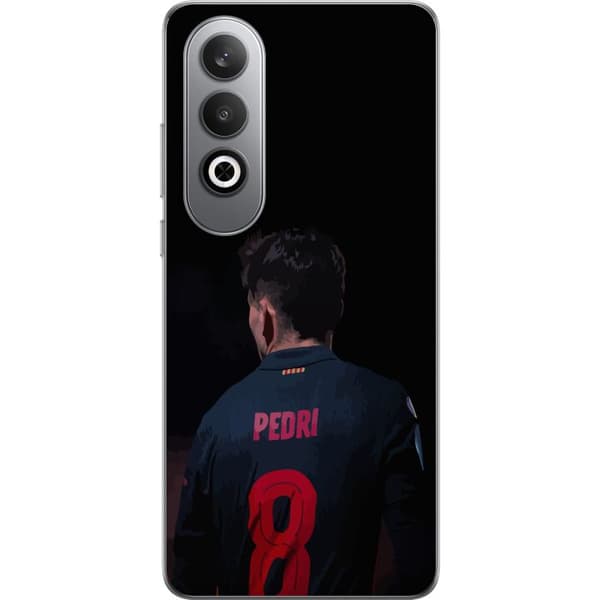 OnePlus Nord CE4 Genomskinligt Skal Pedri FC Barcelona Fotboll Spansk Mittfältare Mål Sportmotiv Fans Barn Ungdom