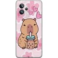 Miniatyrbillede 1 af 3: Realme GT2 Pro Gennemsigtig cover Kawaii Capybara Hjerte Anime Stil Sød Design Dyremotiv TikTok Populær Gave Pige