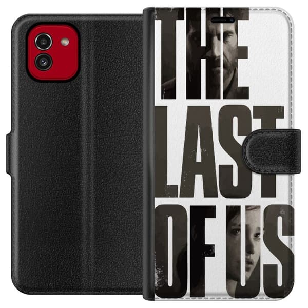 Samsung Galaxy A03 Lommeboketui The Last of Us Ellie Joel Apokalypse Clickers TV-serie Fanart Dystopi Spelmotiv