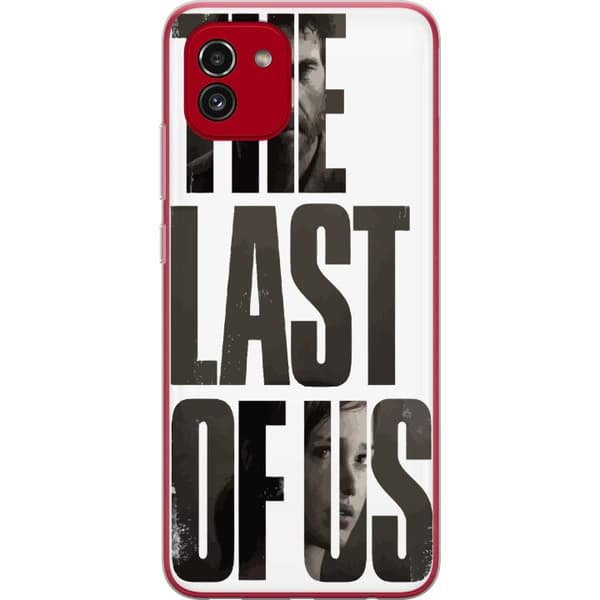 Samsung Galaxy A03 Genomskinligt Skal The Last of Us Ellie Joel Apokalyps Clickers TV-serie Fanart Dystopi Spelmotiv