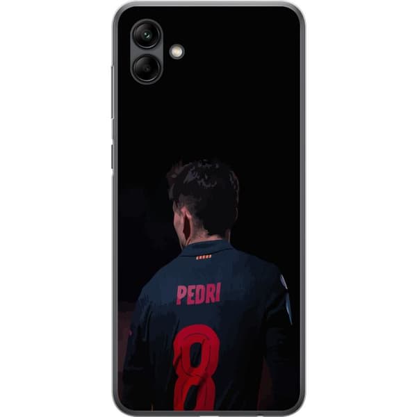 Samsung Galaxy A05 Gennemsigtig cover Pedri FC Barcelona Fodbold Spansk Midtbanespiller Mål Sportsmotivation Fans Børn Ungdom