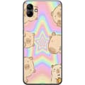 Pikkukuva 1 / 3: Samsung Galaxy A05 Läpinäkyvä kuori Kawaii Capybara Galaxy Söpö Anime Eläin Avaruusteema Kawaii Trendi Lahja TikTok-suunnittelu