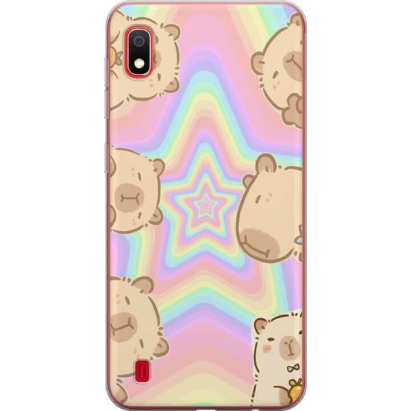 Samsung Galaxy A10 Gjennomsiktig deksel Kawaii Capybara Galaxy Søt Anime Dyr Romtema Kawaii Trend Gave TikTok Design