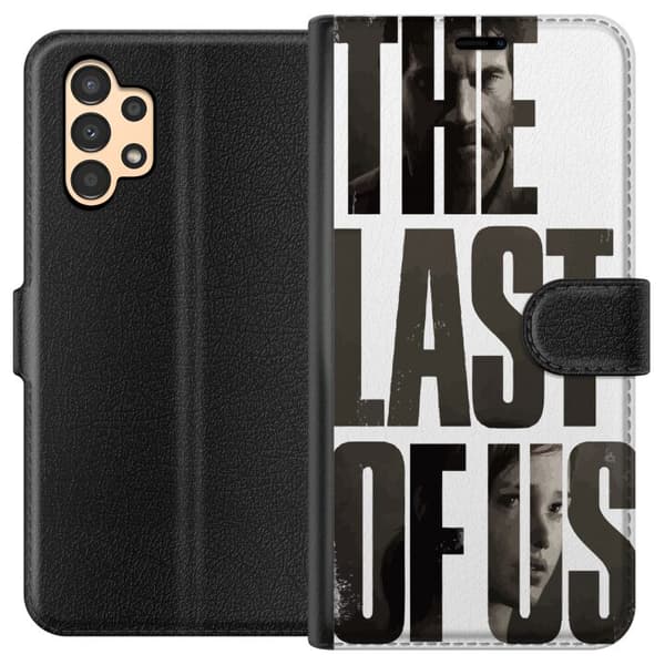 Samsung Galaxy A13 Lompakkokotelo The Last of Us Ellie Joel Apokalypsi Clickers TV-sarja Fanart Dystopia Pelimotiivi