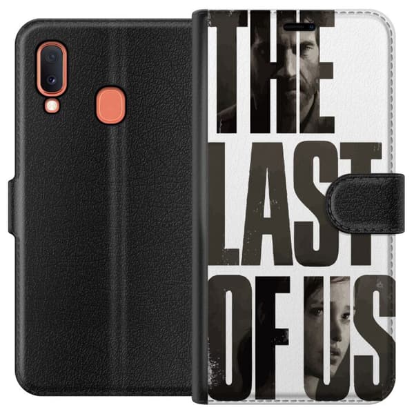 Samsung Galaxy A20e Lommeboketui The Last of Us Ellie Joel Apokalypse Clickers TV-serie Fanart Dystopi Spelmotiv