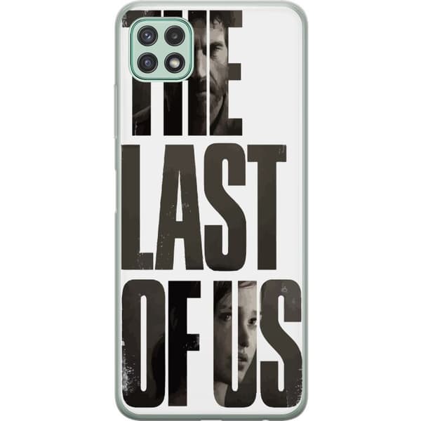 Samsung Galaxy A22 5G Läpinäkyvä kuori The Last of Us Ellie Joel Apokalypsi Clickers TV-sarja Fanart Dystopia Pelimotiivi