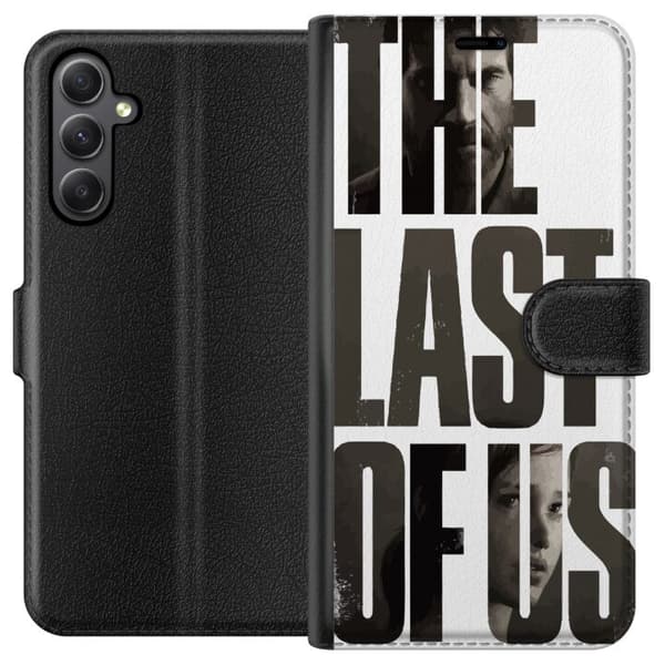 Samsung Galaxy A24 4G Plånboksfodral The Last of Us Ellie Joel Apokalyps Clickers TV-serie Fanart Dystopi Spelmotiv