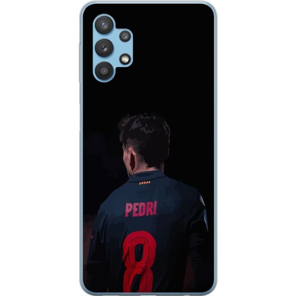 Samsung Galaxy A32 5G Gennemsigtig cover Pedri FC Barcelona Fodbold Spansk Midtbanespiller Mål Sportsmotivation Fans Børn Ungdom