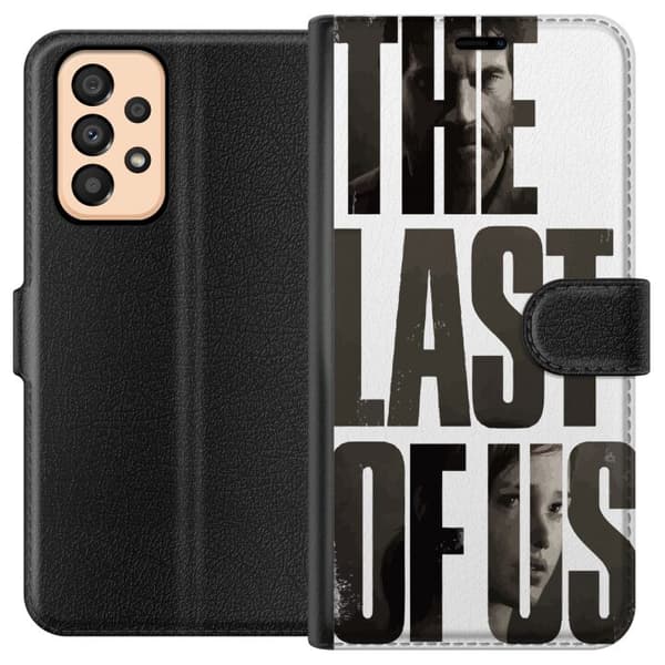 Samsung Galaxy A33 5G Lommeboketui The Last of Us Ellie Joel Apokalypse Clickers TV-serie Fanart Dystopi Spelmotiv