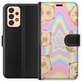 Miniatyrbillede 1 af 3: Samsung Galaxy A33 5G Tegnebogsetui Kawaii Capybara Galaxy Sød Anime Dyr Rummotiv Kawaii Trend Gave TikTok Design