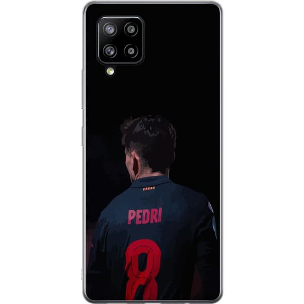 Samsung Galaxy A42 5G Gennemsigtig cover Pedri FC Barcelona Fodbold Spansk Midtbanespiller Mål Sportsmotivation Fans Børn Ungdom