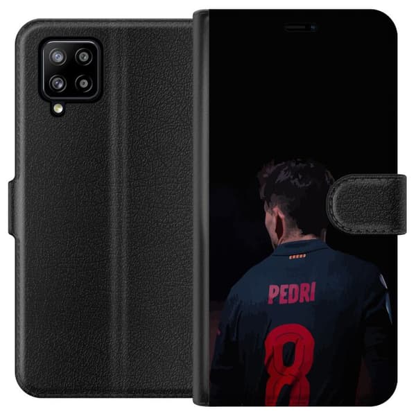 Samsung Galaxy A42 5G Lommeboketui Pedri FC Barcelona Fotball Spansk Midtbanespiller Mål Sportsmotivasjon Fans Barn Ungdom