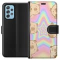 Miniatyrbilde 1 av 3: Samsung Galaxy A52 5G Lommeboketui Kawaii Capybara Galaxy Søt Anime Dyr Romtema Kawaii Trend Gave TikTok Design