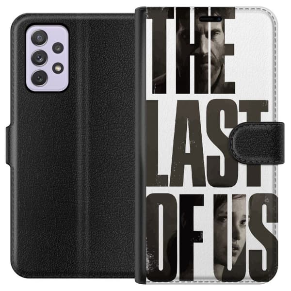 Samsung Galaxy A52s 5G Lompakkokotelo The Last of Us Ellie Joel Apokalypsi Clickers TV-sarja Fanart Dystopia Pelimotiivi