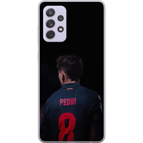 Samsung Galaxy A52s 5G Gennemsigtig cover Pedri FC Barcelona Fodbold Spansk Midtbanespiller Mål Sportsmotivation Fans Børn Ungdom