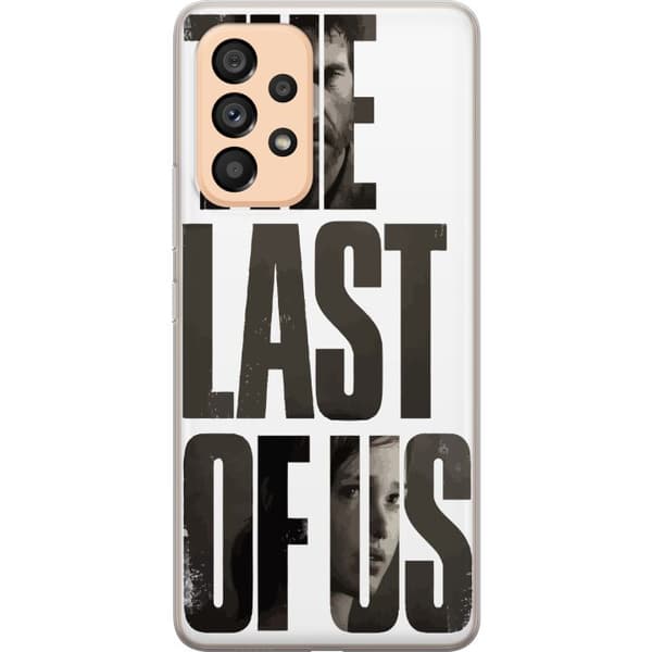 Samsung Galaxy A53 5G Gennemsigtig cover The Last of Us Ellie Joel Apokalypse Clickers TV-serie Fanart Dystopi Spilmotiv