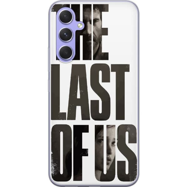 Samsung Galaxy A54 Läpinäkyvä kuori The Last of Us Ellie Joel Apokalypsi Clickers TV-sarja Fanart Dystopia Pelimotiivi