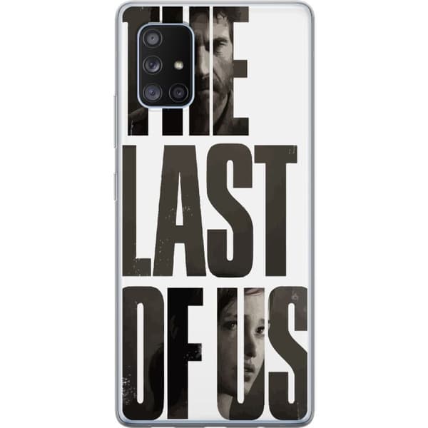 Samsung Galaxy A71 5G Läpinäkyvä kuori The Last of Us Ellie Joel Apokalypsi Clickers TV-sarja Fanart Dystopia Pelimotiivi