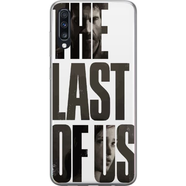 Samsung Galaxy A70 Gjennomsiktig deksel The Last of Us Ellie Joel Apokalypse Clickers TV-serie Fanart Dystopi Spelmotiv