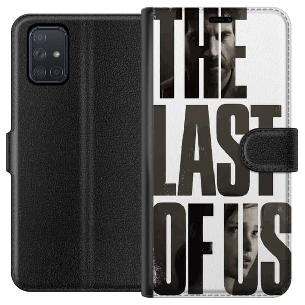 Samsung Galaxy A71 Lompakkokotelo The Last of Us Ellie Joel Apokalypsi Clickers TV-sarja Fanart Dystopia Pelimotiivi