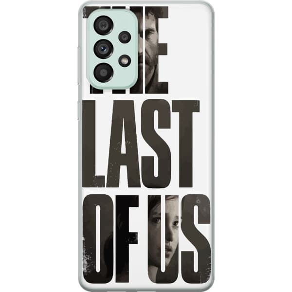 Samsung Galaxy A73 5G Läpinäkyvä kuori The Last of Us Ellie Joel Apokalypsi Clickers TV-sarja Fanart Dystopia Pelimotiivi