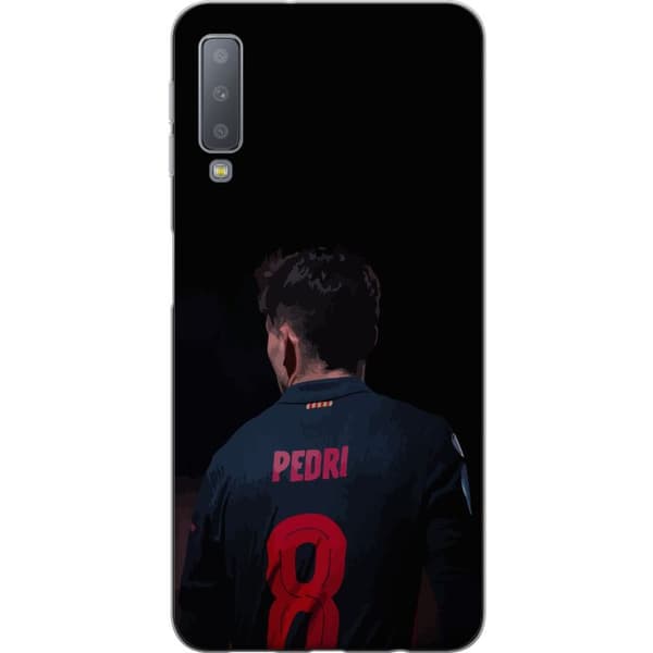 Samsung Galaxy A7 (2018) Läpinäkyvä kuori Pedri FC Barcelona Jalkapallo Espanjalainen Keskikenttäpelaaja Maali Urheilumotivaatio Fanit Lapset Nuoret