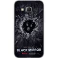 Miniatyrbilde 1 av 3: Samsung Galaxy Core Prime Gjennomsiktig deksel Black Mirror Sci-Fi Netflix Serie Dystopi Teknologi Cyberpunk Mørkt TV Videospill Tema