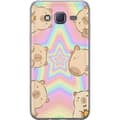 Miniatyrbilde 1 av 3: Samsung Galaxy J5 Gjennomsiktig deksel Kawaii Capybara Galaxy Søt Anime Dyr Romtema Kawaii Trend Gave TikTok Design