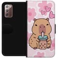 Pikkukuva 1 / 3: Samsung Galaxy Note20 Lompakkokotelo Kawaii Capybara Sydän Anime-tyyli Söpö Suunnittelu Eläinaihe TikTok Suosittu Lahja Tyttö