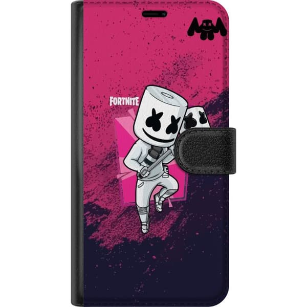 Sony Xperia 10 II Lompakkokotelo Marshmello Fortnite Skin Emote Gaming DJ Hahmo Suosittu Aihe Lapsi Nuori Trendi
