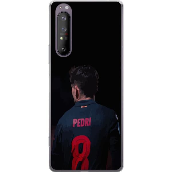 Sony Xperia 1 II Läpinäkyvä kuori Pedri FC Barcelona Jalkapallo Espanjalainen Keskikenttäpelaaja Maali Urheilumotivaatio Fanit Lapset Nuoret