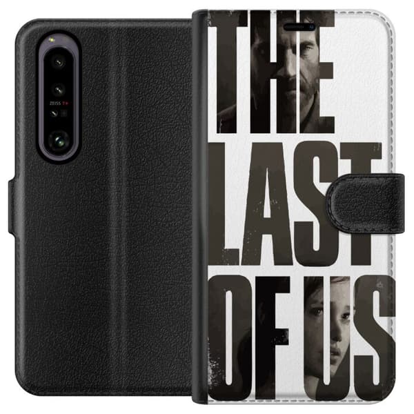 Sony Xperia 1 IV Lompakkokotelo The Last of Us Ellie Joel Apokalypsi Clickers TV-sarja Fanart Dystopia Pelimotiivi