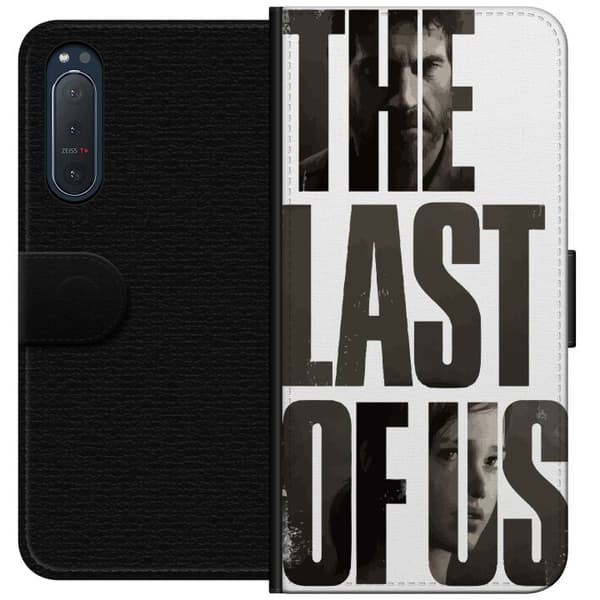 Sony Xperia 5 II Lompakkokotelo The Last of Us Ellie Joel Apokalypsi Clickers TV-sarja Fanart Dystopia Pelimotiivi