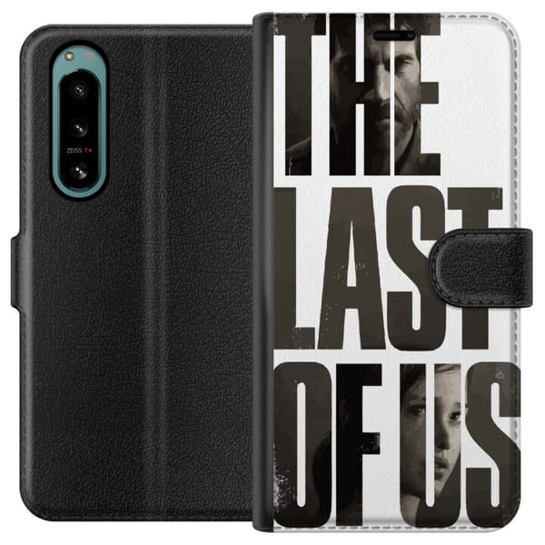 Sony Xperia 5 IV Plånboksfodral The Last of Us Ellie Joel Apokalyps Clickers TV-serie Fanart Dystopi Spelmotiv