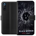 Miniatyrbillede 1 af 3: Sony Xperia L4 Tegnebogsetui Black Mirror Sci-Fi Netflix Serie Dystopi Teknologi Cyberpunk Mørkt TV Videospil Tema