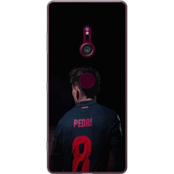 Sony Xperia XZ3 Genomskinligt Skal Pedri FC Barcelona Fotboll Spansk Mittfältare Mål Sportmotiv Fans Barn Ungdom
