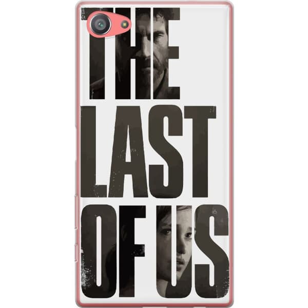 Sony Xperia Z5 Compact Läpinäkyvä kuori The Last of Us Ellie Joel Apokalypsi Clickers TV-sarja Fanart Dystopia Pelimotiivi