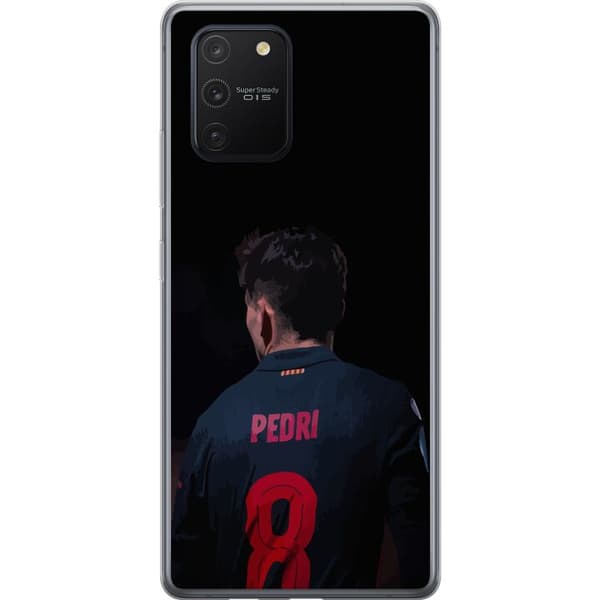 Samsung Galaxy S10 Lite Läpinäkyvä kuori Pedri FC Barcelona Jalkapallo Espanjalainen Keskikenttäpelaaja Maali Urheilumotivaatio Fanit Lapset Nuoret