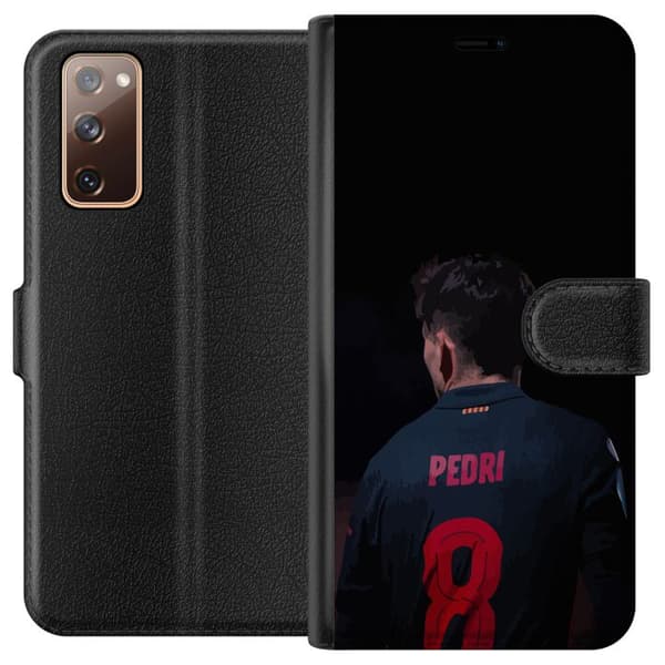Samsung Galaxy S20 FE Lompakkokotelo Pedri FC Barcelona Jalkapallo Espanjalainen Keskikenttäpelaaja Maali Urheilumotivaatio Fanit Lapset Nuoret